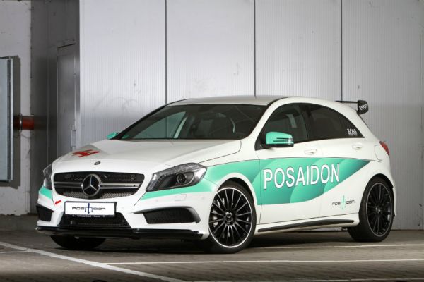 超跑小心！ Poseidon改造500hp A45 4Matic 3994