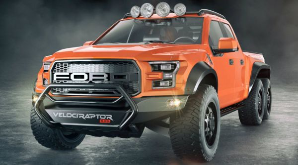 福特F-150變身6輪肌肉巨獸VelociRaptor 6×6 4232