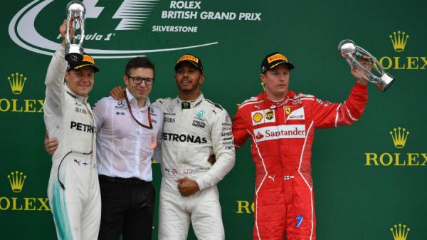Hamilton奪英國站四連霸  Vettel積分榜首位置不穩 5145
