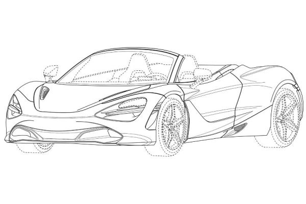 終究需要脫掉上衣！McLaren 720S Spider專利設計 7783