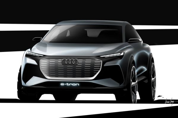 2019日內瓦車展 Audi釋出Q4 e-tron概念草圖 8671