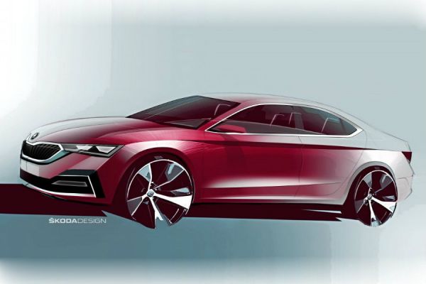 強化跑格氛圍 Skoda釋大改款Octavia設計圖