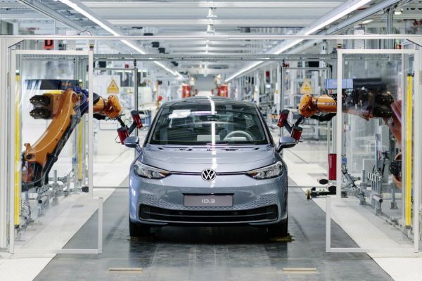 德國元首聞訊親臨 VW宣布ID.3正式投產 9759