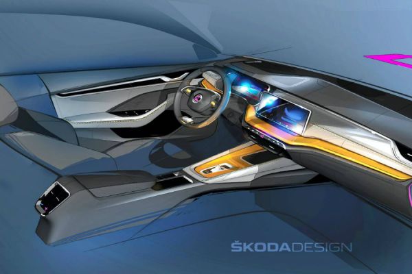 Skoda大改款Octavia將登場 預告內裝將有大幅進化！