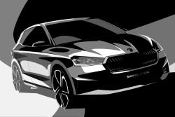 車身尺碼放大！Skoda釋出大改款Fabia預告圖 12454