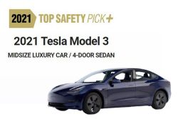 沒有雷達一樣安全！Tesla Model 3重返IIHS最高安全評級 13162