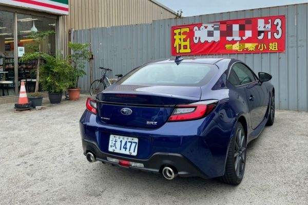 速霸陸新BRZ國內路試捕獲 明年第一季上市