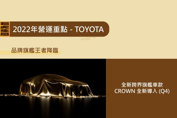豐田新世代Crown部分資訊釋出 會是和泰「導入款」嗎？