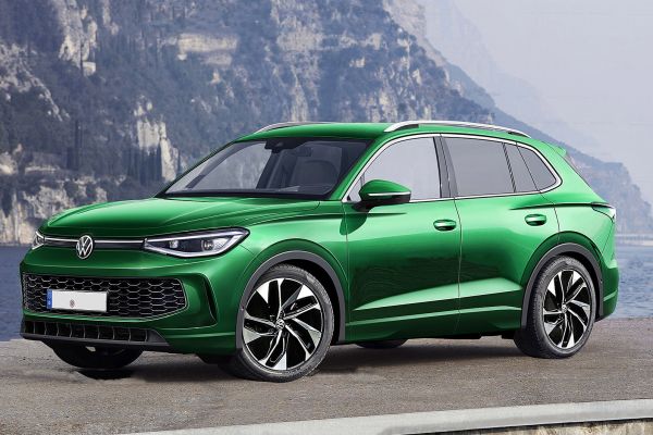 VW大改款Tiguan長這樣！？外觀更動感、內裝大螢幕上身