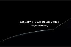 【2023 CES展】Honda攜手Sony釋出首款新車預告 明年1/4揭曉 16128