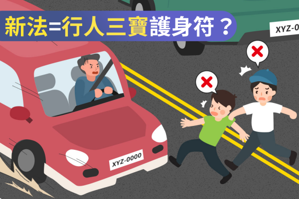 「帝王條款」護體！行人三寶仗勢出奇招！？ 17236