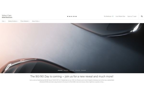 「大幅改進」的Volvo XC90預告9/4發表 搭載最新混合動力