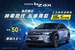 12月Toyota優惠上線 bZ4X現折12萬、買Yaris Cross送微波爐、延保 19450