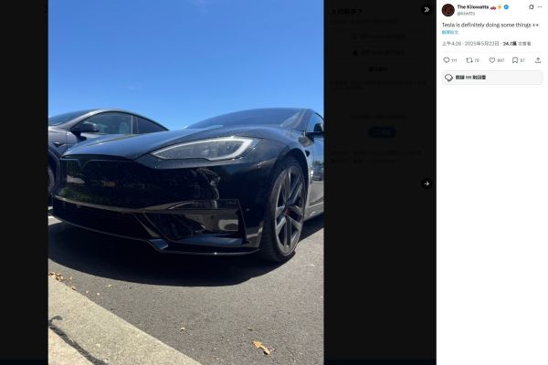Tesla Model S即將改款！Plaid版無偽裝現身？ 20179