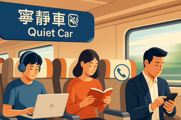 高鐵9/22起推「寧靜車廂」！車內禁講電話、屢勸不聽最重可拒載 20606